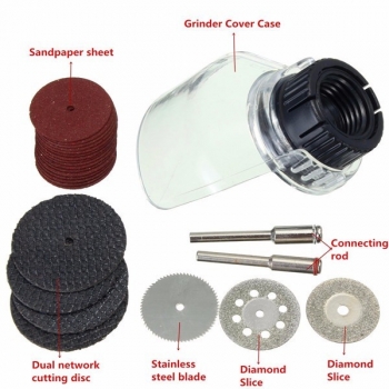 26pcs Drehwerkzeug Zubehör Zubehör Sets für Dremel