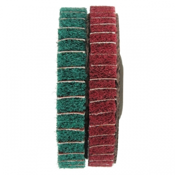 100mm 120/240 Grit Nylon Faser Rad schleif Rauen Disc