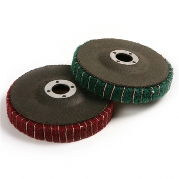 100mm 120/240 Grit Nylon Faser Rad schleif Rauen Disc