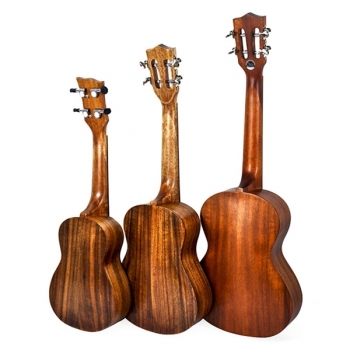 Kaka KUS/P/C/T-70 21 23 26 Zoll Koa Panel Ukulele mit Gigbag