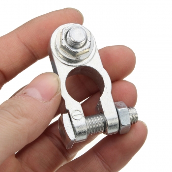 Excellway® BT01 2Pcs Positive Negative Ladungstyp Batterieanschlüsse Klemmenverbinder