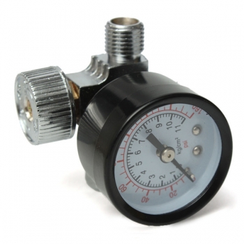 1 / 4Zoll Verstellbare Mini Luftdruckregler Messuhr HVLP Spritzpistole Luftwerkzeuge