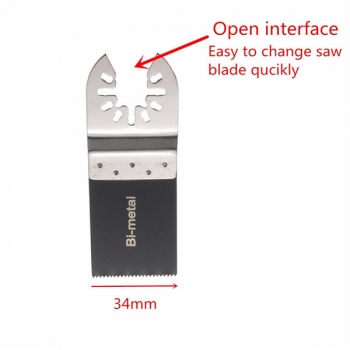 10pcs 34mm Bimetall-E-Cut Sägeblätter Schnell Oszillationswerkzeug