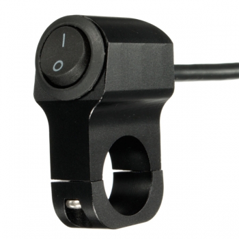 12V 10A Motorradhandgriff-Grip-Licht-Schalter-AN / AUS-Aluminiumlegierung