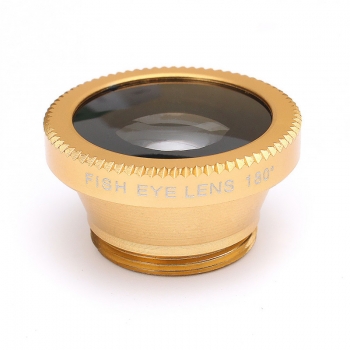 3 in 1 Universal Clip Lens Kits Fisheye Wide Angle Macro Mobile Phone Lens For iPhone Smartphones