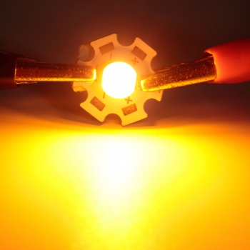 3W High Power LED PCB Birne Perlen Chips Auto Indoor Leselampe Aquarium Heatsink