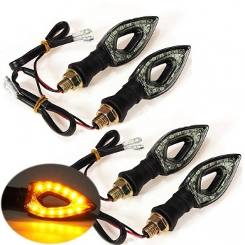 4pcs Motorrad 12SMD LED Bulds Blinker Lampe leuchtet EP98