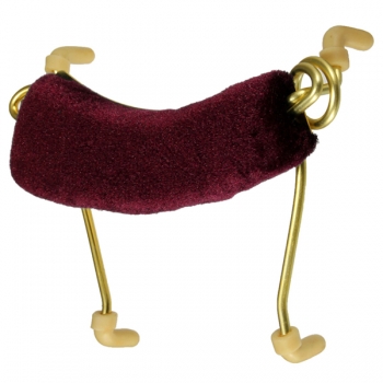 Metall Fiddle Frühling Schulterstütze Pad Stützhalter für 1 / 8-1 / 4 Violine