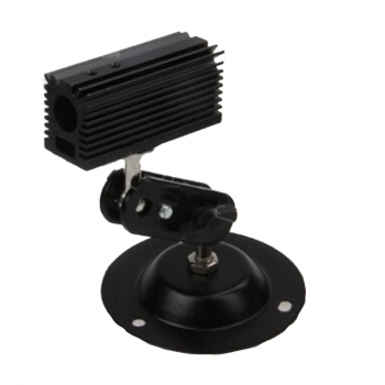 Schwarz Aluminium Kühlkörper Kühlkörper für 12mm Laser Host Basis