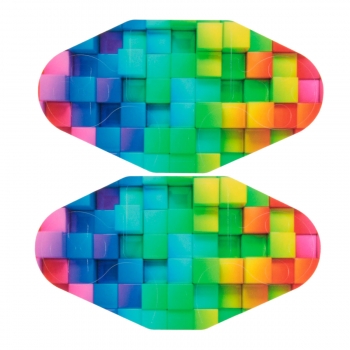 Lattice Style Vinyl Skin Aufkleber für PS4 Play Station 4 Konsole und 2 Controller