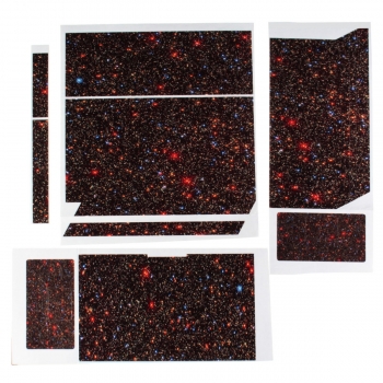 Star Game Decal Cover Skin Aufkleber für Play Station 4 PS4 Konsole + 2 Controller