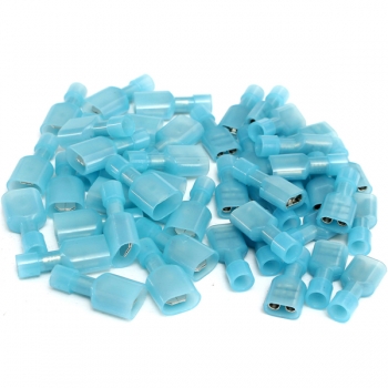 Excellway® TC23 50 Stück Female &amp; Male Isolierter Drahtanschluss 16-14AGW Messgerät