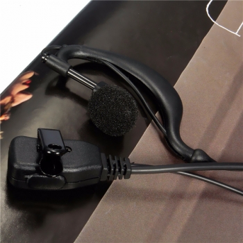 G-Form Headset Hörmuschel mit Mikrofon für Motorola Radio Walkie Talkie CP040 2 Pins