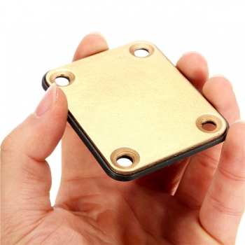 Gitarren Hals Platte mit 4 Schrauben als Ersatzteil für Fender Strat E Gitarre