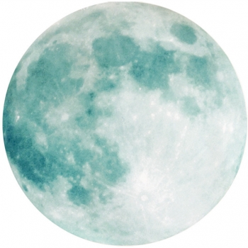 30cm Earth Globe Mond Wand Aufkleber Removable Glühen im dunklen leuchtenden Aufkleber Home Decor