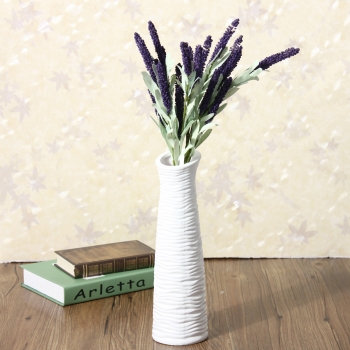  12 Köpfe künstliche Lavendel Blumen Hochzeit Hauptdekoration