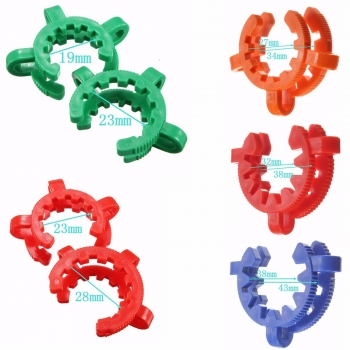 10pcs Labor Lab Plastic Clamp Tongs Klipp für 1621 1822 1318 Glasschliff