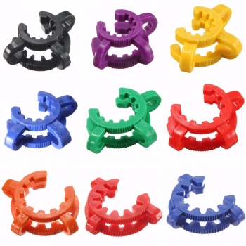 10pcs Labor Lab Plastic Clamp Tongs Klipp für 1621 1822 1318 Glasschliff