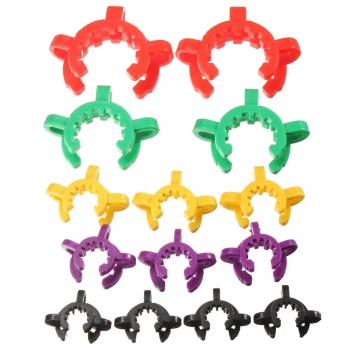 10pcs Labor Lab Plastic Clamp Tongs Klipp für 1621 1822 1318 Glasschliff