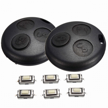 Smart 3 Knopf Fernschlüsselfob Fall Shell Tact Schalter Reparatur für Mercedes Benz