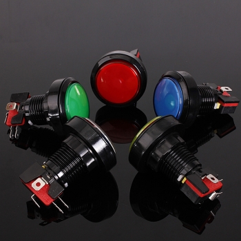 45mm Arcade Videospiel Big Round Push Button LED beleuchtete belichtete Lampe