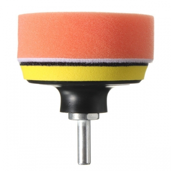 7pcs 3 Zoll Polierpad Polieren Waxing Rad mit M10 Drill Adapter