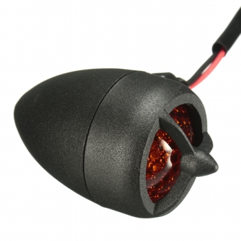 11 12V LED Aluminium Blinker Kontrollleuchte Wasserdichte Motorrad für Harley