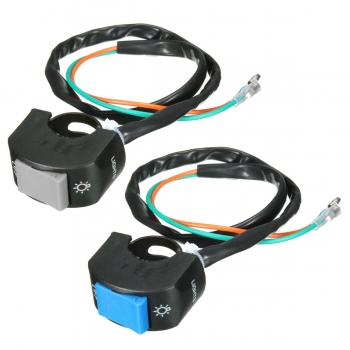 7/8 Zoll 22 MM Universal Motorrad Lenker Nebelscheinwerfer Lightt ON-OFF-Schalter