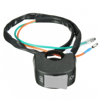 7/8 Zoll 22 MM Universal Motorrad Lenker Nebelscheinwerfer Lightt ON-OFF-Schalter