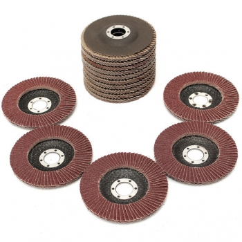 15pcs 115mm 40 60 80 Grit Schleiflamellenscheiben Schleifscheiben