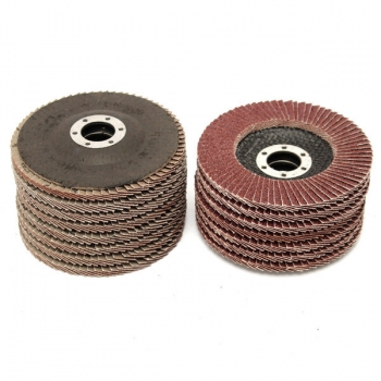 15pcs 115mm 40 60 80 Grit Schleiflamellenscheiben Schleifscheiben