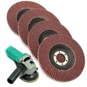 15pcs 115mm 40 60 80 Grit Schleiflamellenscheiben Schleifscheiben