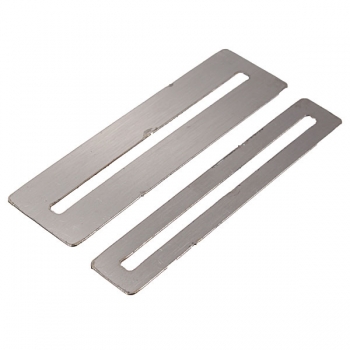 2Pcs Stahl FretBoard Finger Board Fret Protector Wachen für Gitarre Bass