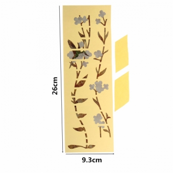 Gitarre Bass Inlay Sticker Aufkleber Fretboard Marker Elagant Blumen und Gras Art