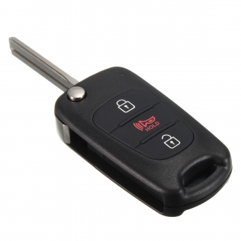 Fernbedienung Eintrag 3 Schlüssel Shell mit Embryo für Kia Soul NYOSEKSAM11ATX