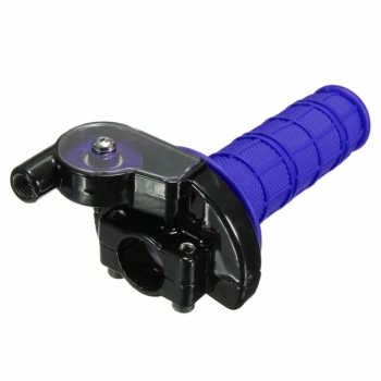 22mm Drosselklappen Grips Twist mit Kabel Schnellverschluss für 140cc 150cc Pit Dirt Bike Blau