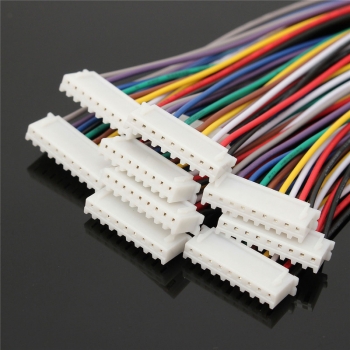 10PCS 9Pin 8S Terminal-Draht-Balance Charger Male / Female JST-XH Steckverbinder Kabel