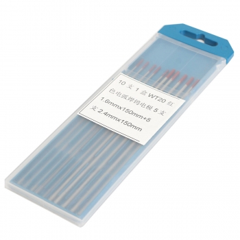10Pcs 2 Prozent Thoriated WT20 WIG Wolfram Elektroden Verschiedene
