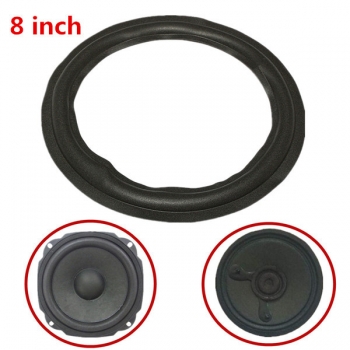 Schwarz 8 Zoll Lautsprecher Surround Dekorativ Kreis Reparatur Schaum für Bass Woofer Horn