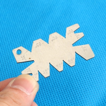 3pcs Winkelmesser Set Sharpener Werkzeuge S / S Inspektion Bohrer Winkel Gage