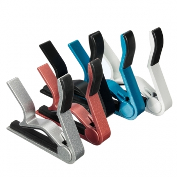 Elektro Akustik Gitarre Metall Quick Release Trigger ändern Tune Key Capo Clamp