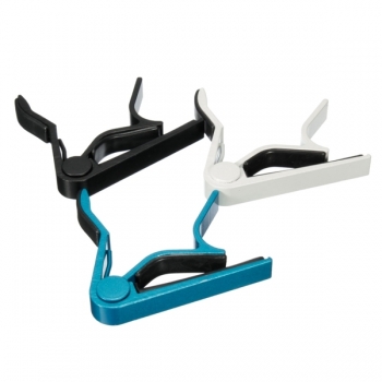 Elektro Akustik Gitarre Metall Quick Release Trigger ändern Tune Key Capo Clamp