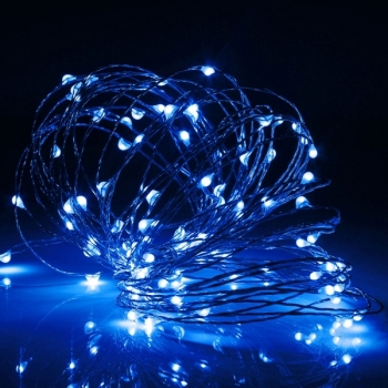 10M 100 LED USB Kupferdraht LED Schnur Fiktives Licht für Weihnachtsparty Dekor