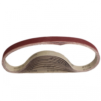 10pcs 760x25mm 100 Grit Schleifbänder Schleifschleifpapier