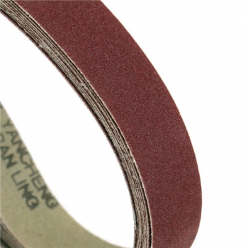 10pcs 760x25mm 100 Grit Schleifbänder Schleifschleifpapier