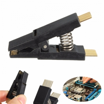 1.27mm Programmer Testing Clip SOIC16 SOP16 DIP16 Pin Adapterkarte IC Clamp