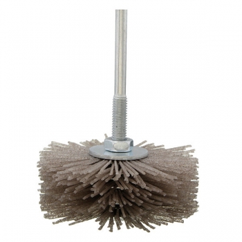 6mm Schaft 80 Grit Schleifscheibe Pinsel Holzverarbeitung Polierscheibe