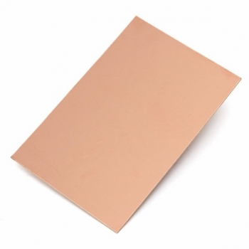 FR4 150x100mm Single Side Kupfer Laminat PCB Board Faserplatten CCL