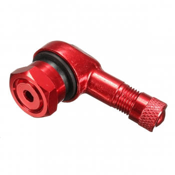 90 Grad CNC Aluminiumventilschaft Motorrad 11.3mm Rad Gummireifen