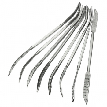 8pcs 190mm Crafts Riffler Double Ended Coarse Holzraspel Datei
